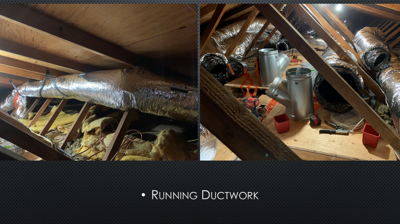 Running Ductwork Photo